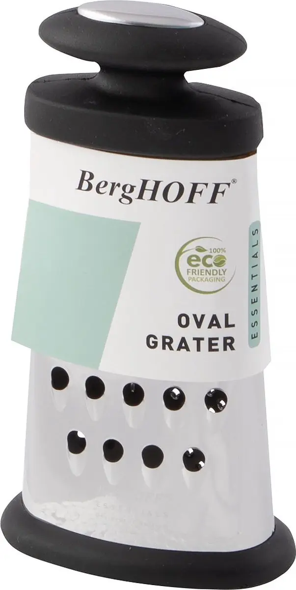 BergHOFF Essentials Ovale Rasp 15,5cm - Zwart - afbeelding 2 van 4