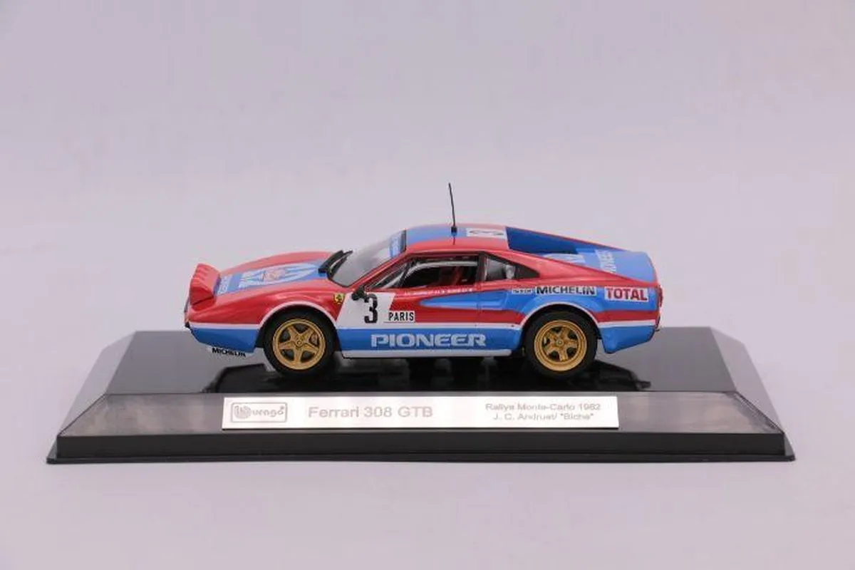 Ferrari 308 GTB #3 Rally Monte Carlo 1982 - Multicolor