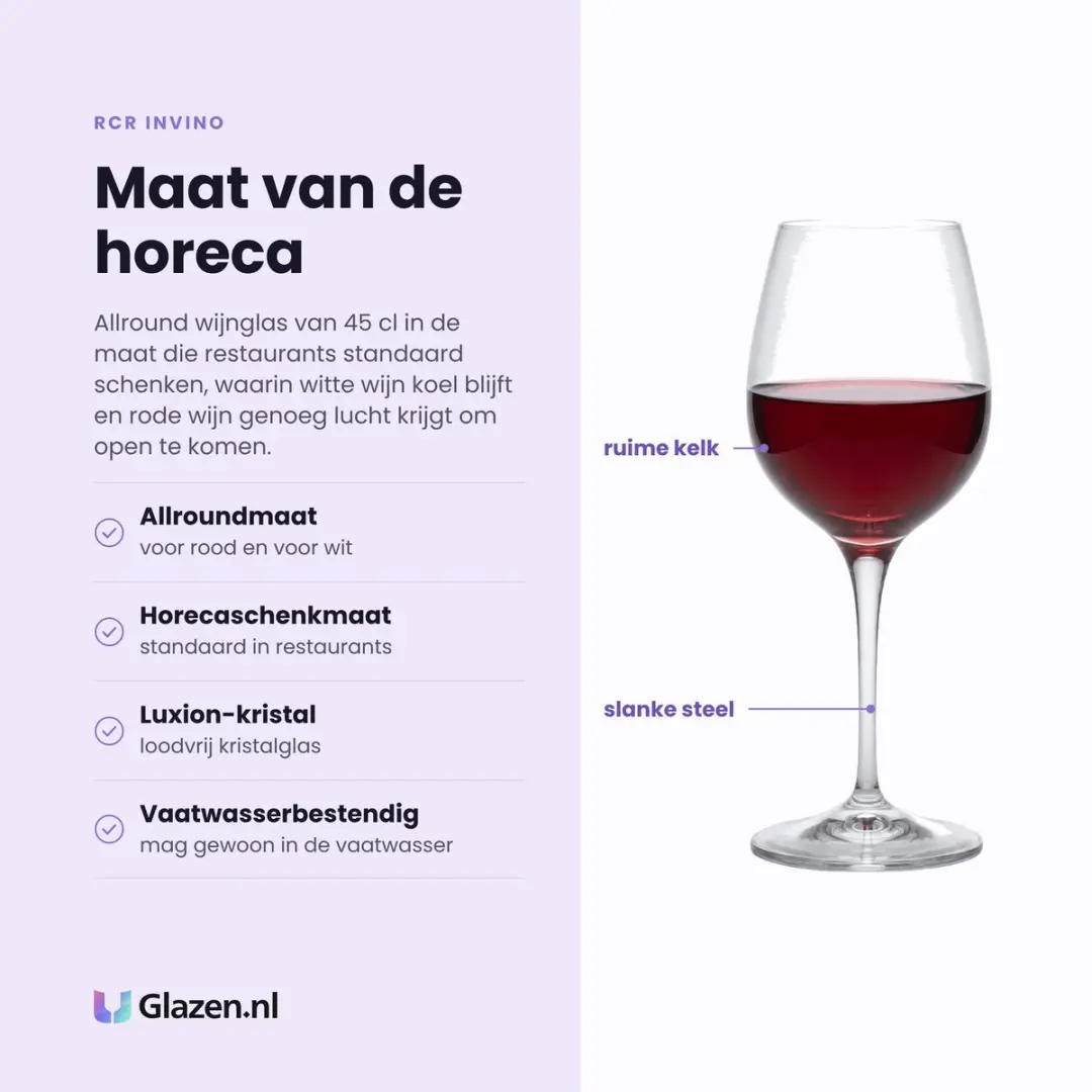 RCR Invino Wijnglazen 45cl - 6 Stuks - afbeelding 2 van 6