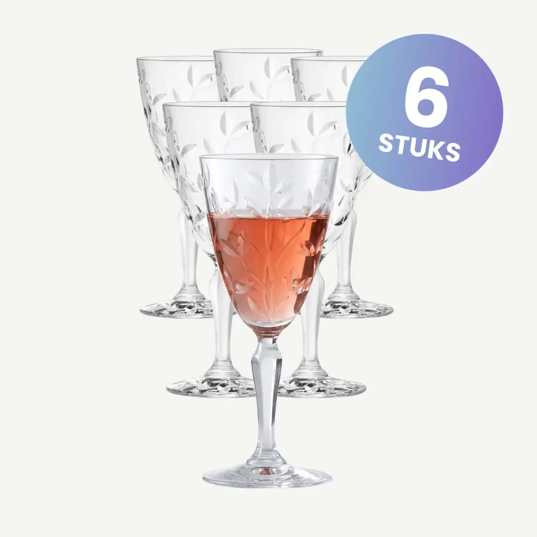 RCR Laurus Wijnglas Nr 2 28cl - Set van 6 - afbeelding 4 van 6