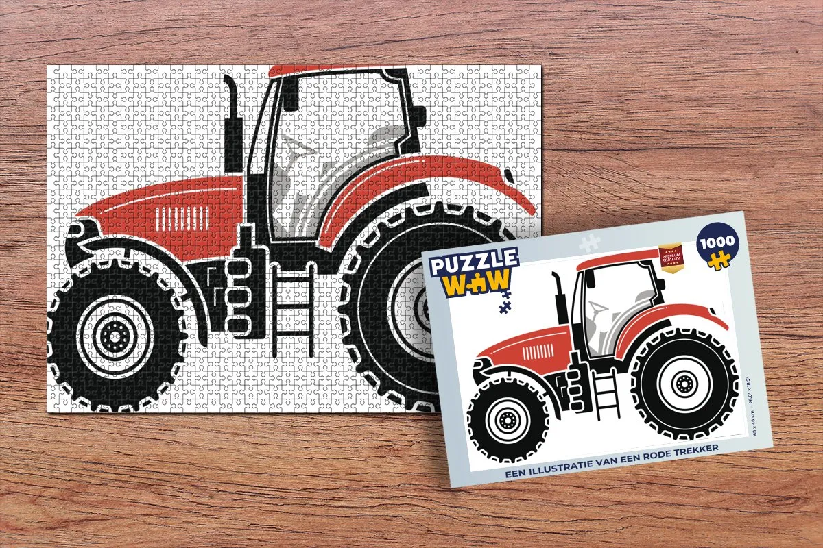 PuzzleWow Trekker Legpuzzel 1000 Stuks - Multicolor