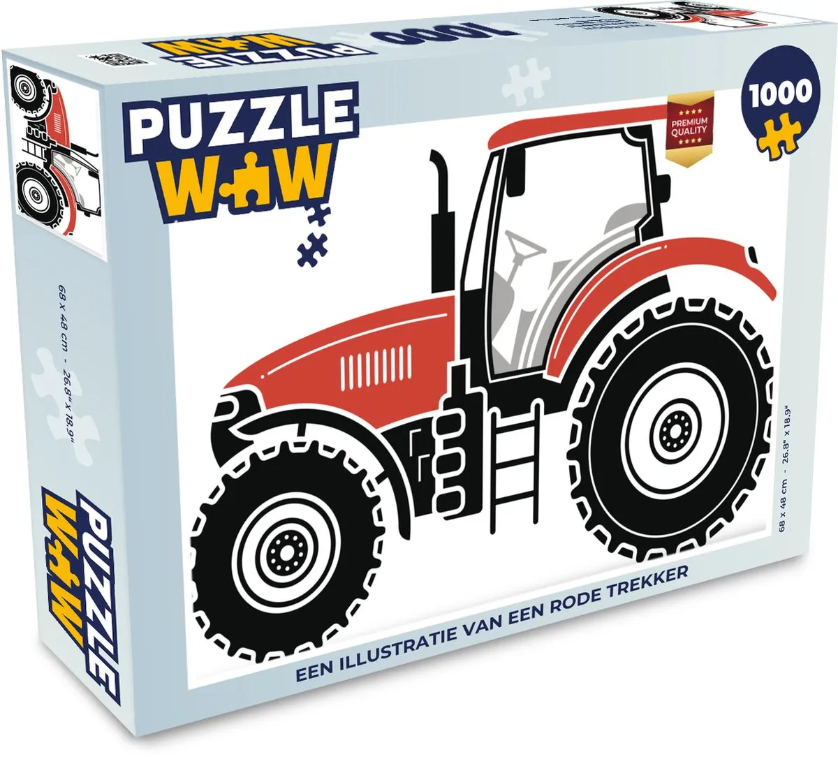 PuzzleWow Trekker Legpuzzel 1000 Stuks - Multicolor