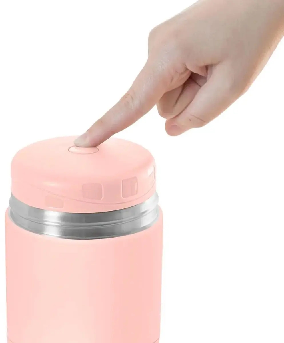 Miniland Food Thermy Crvsh Eetthermo - Roze - afbeelding 2 van 4