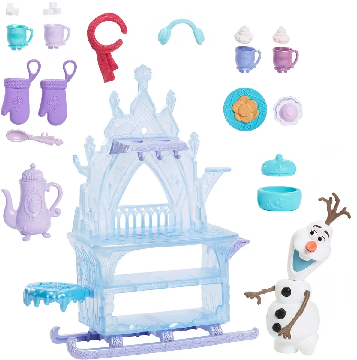 Disney Frozen Olaf Slee Vol Traktaties Speelset JBG55 - Meerkleurig