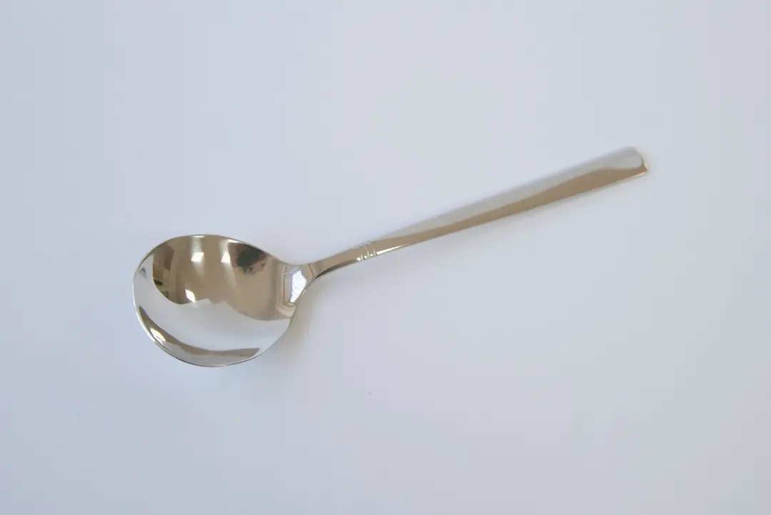 Amefa Palmon dessertlepel 18/10 roestvrij staal met patroon, 13 cm