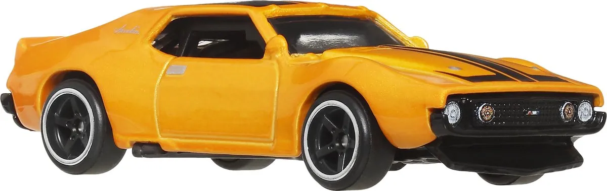 Hot Wheels AMC Javelin & Rebel Machine JBL06 - 1:64 - Wit/Geel