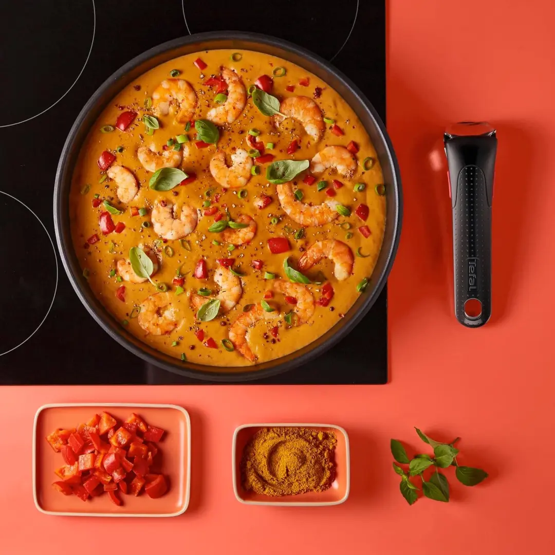 Tefal Emotion L897S374 Multifunctionele Pan - 2-delig - Roestvrijstaal - afbeelding 6 van 6
