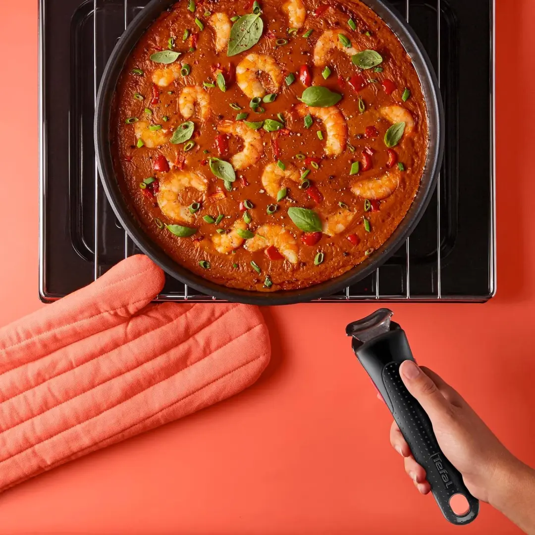Tefal Emotion L897S374 Multifunctionele Pan - 2-delig - Roestvrijstaal - afbeelding 4 van 6