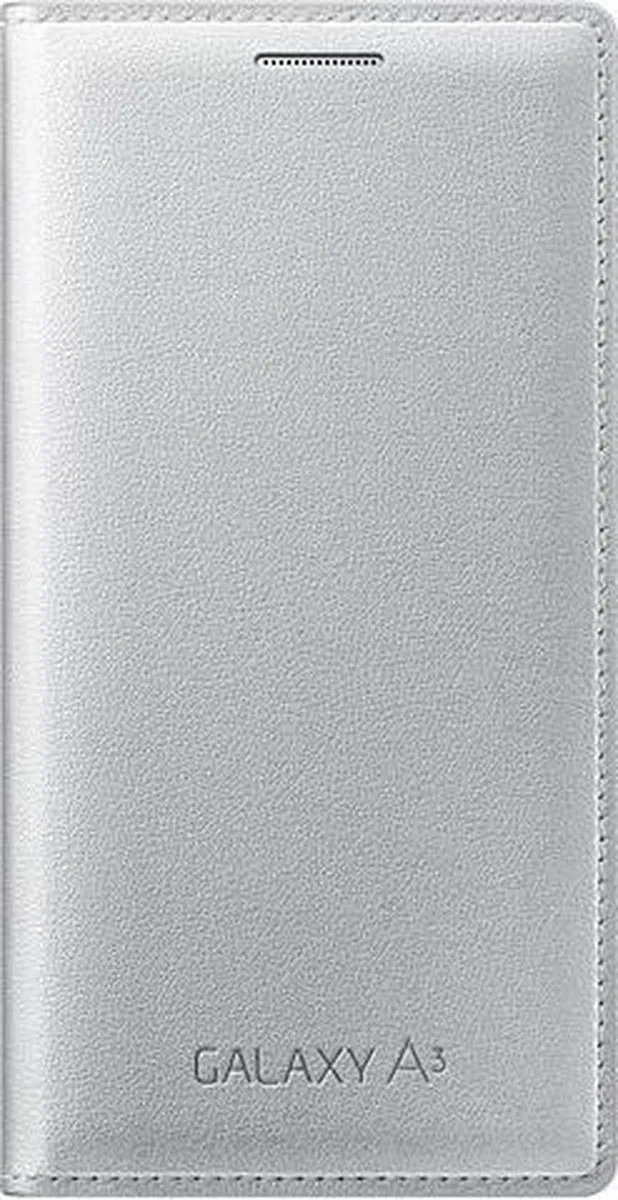 Samsung Flip Cover - Zilver - Galaxy A3 (2015)