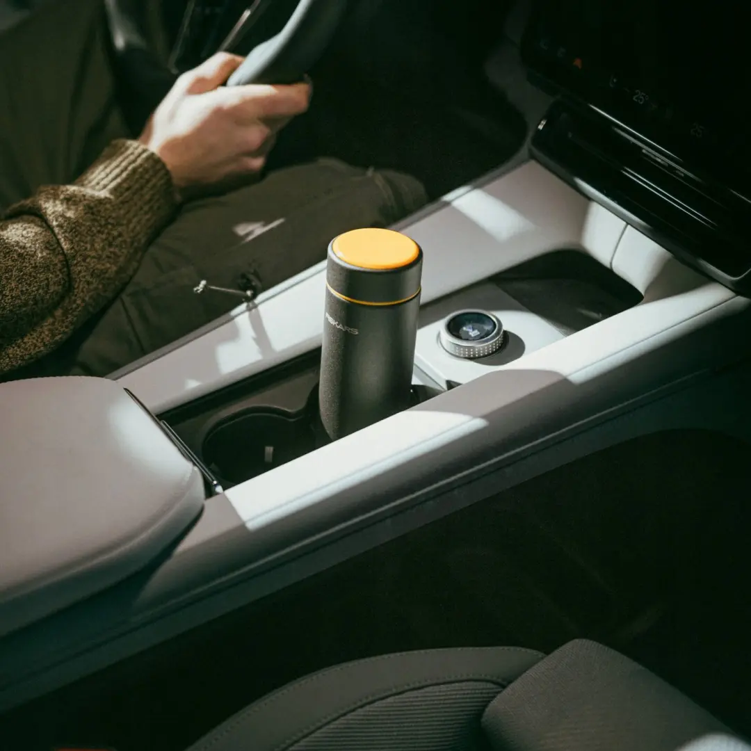 Fiskars On-the-go Thermosbeker 500ml - Zwart - afbeelding 5 van 5