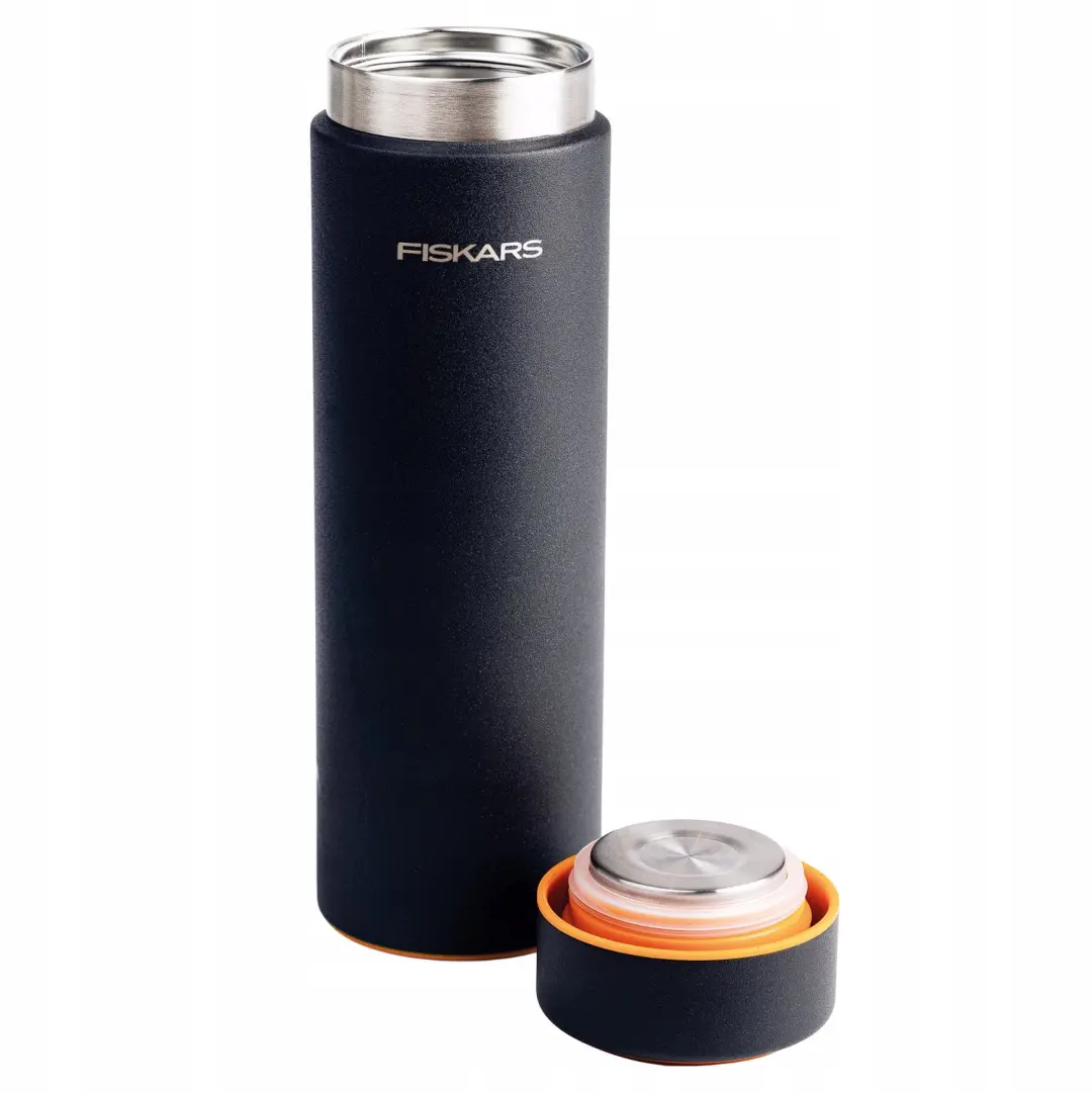 Fiskars On-the-go Thermosbeker 500ml - Zwart - afbeelding 3 van 5
