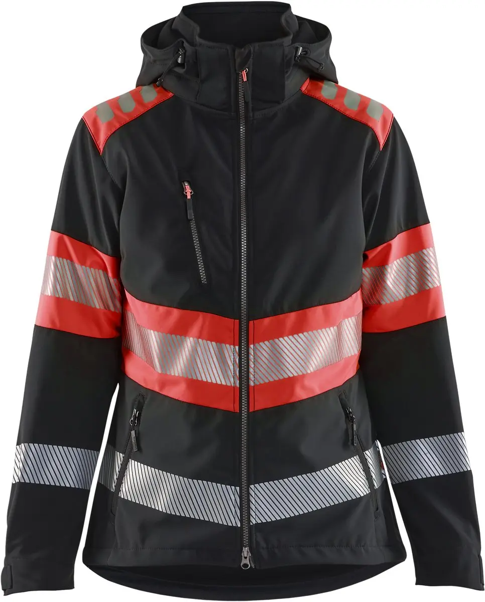 Blaklader 4404-2513 Dames Softshell Jack High Vis