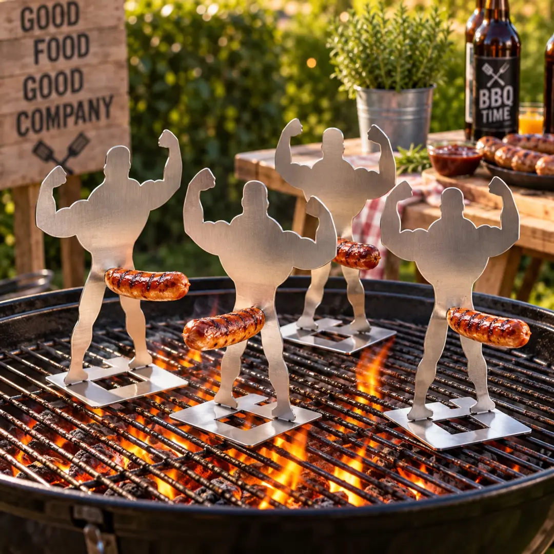 RedParrot RVS BBQ Penis Worst Houders