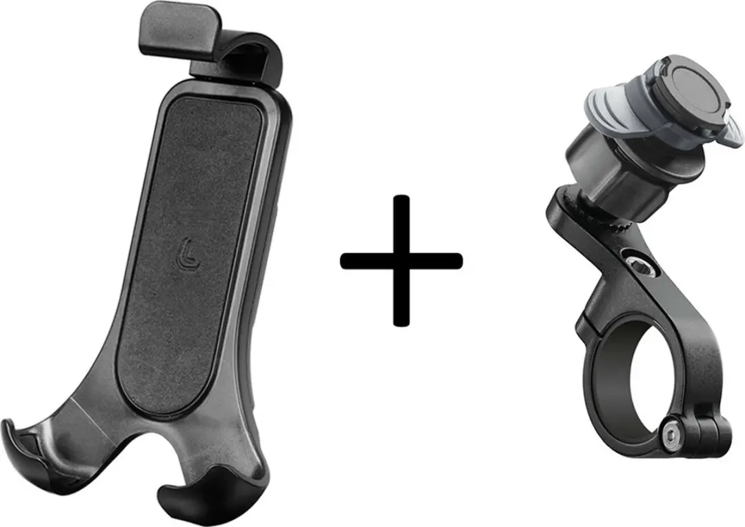 Titan Opti Combo stuurbevestiging met universele telefoonhouder