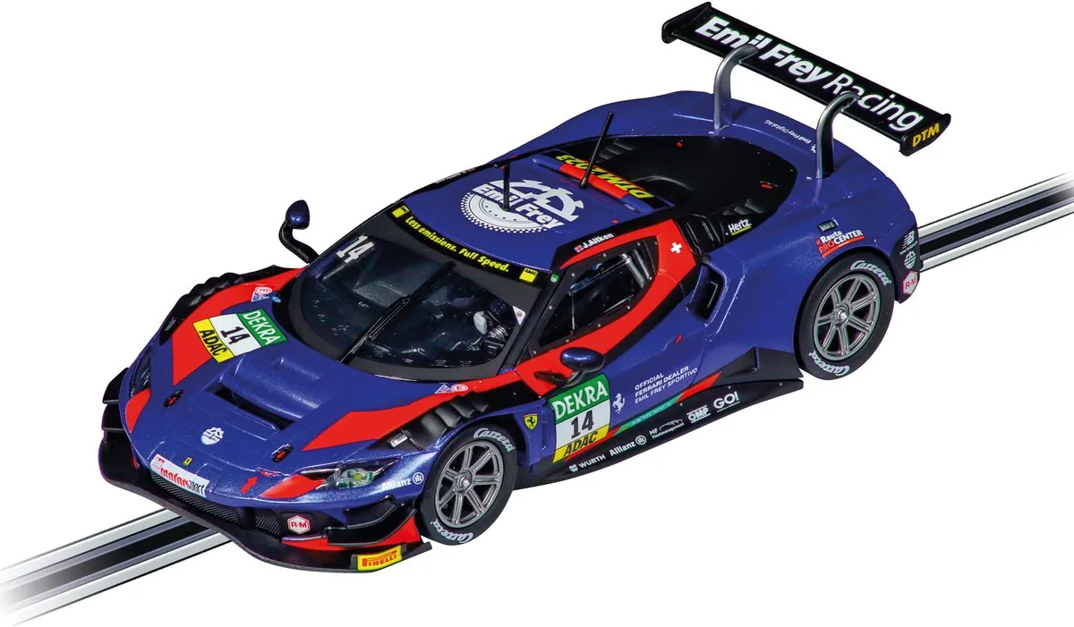 Carrera Racebaan DIGITAL 132 Pole to Podium Mercedes-AMG GT3 Evo vs Ferrari 296 GT3 - 7,6m - Multi