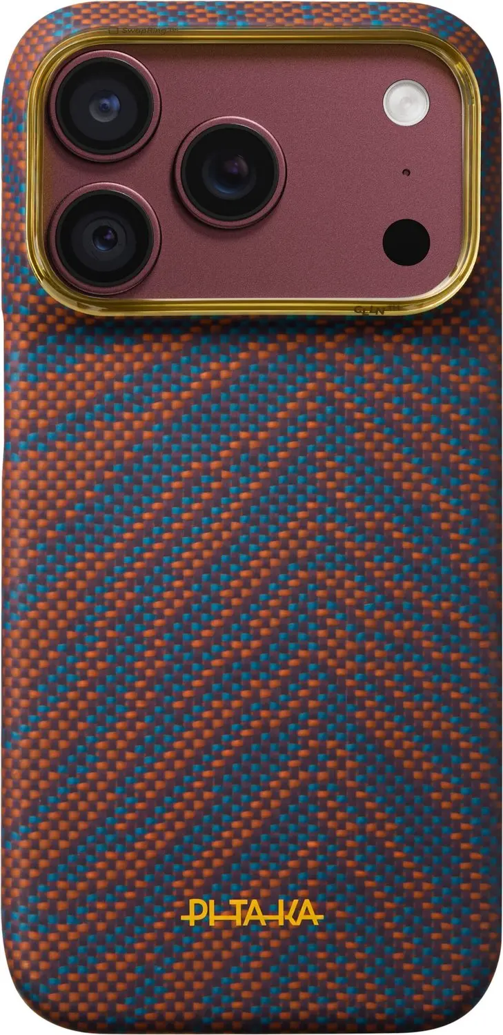 PITAKA Breath of Veins Edge Case voor iPhone 18/17 Pro