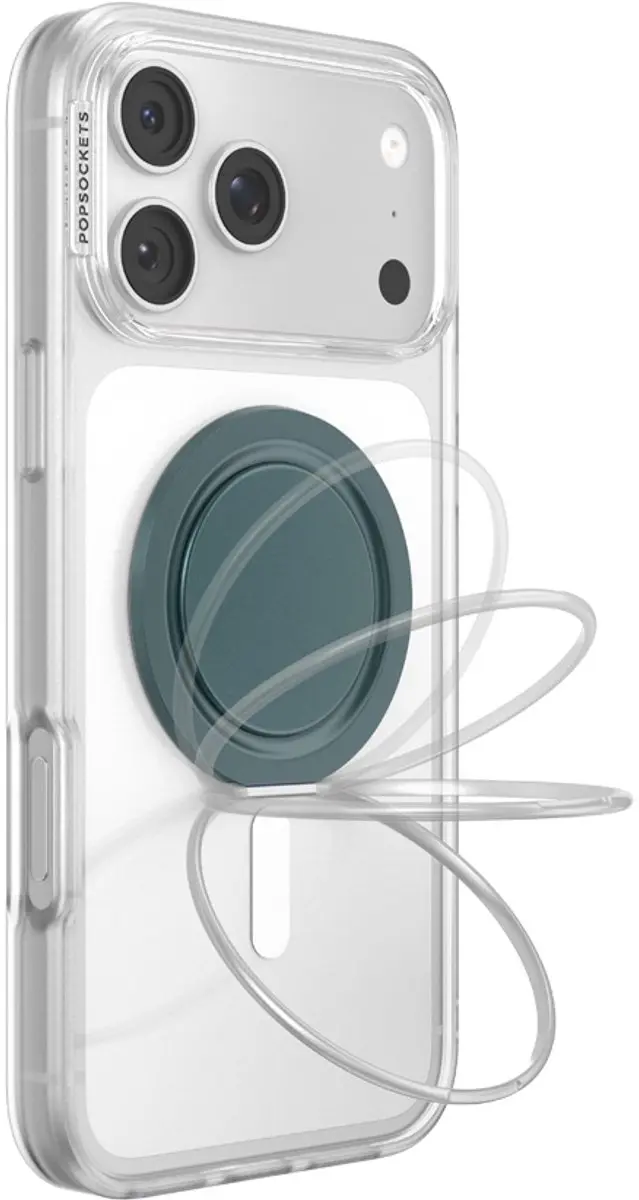 PopSockets PopGrip Low Pro MagSafe - Transformative Teal - afbeelding 6 van 6