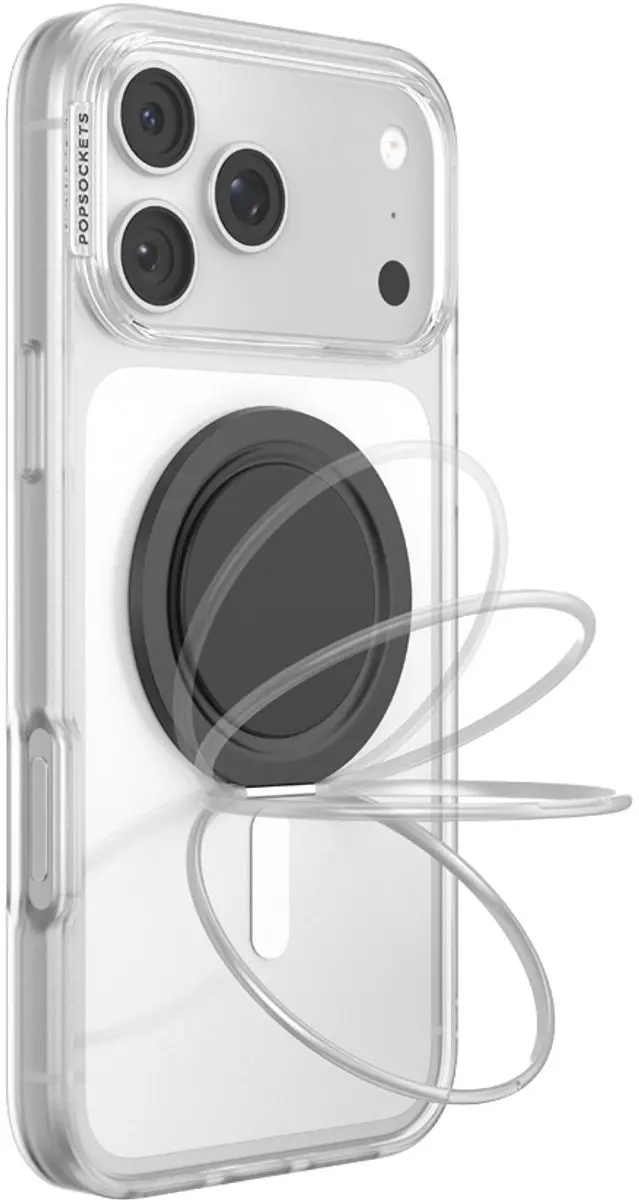 PopSockets PopGrip Low Pro MagSafe - Zwart - afbeelding 2 van 6