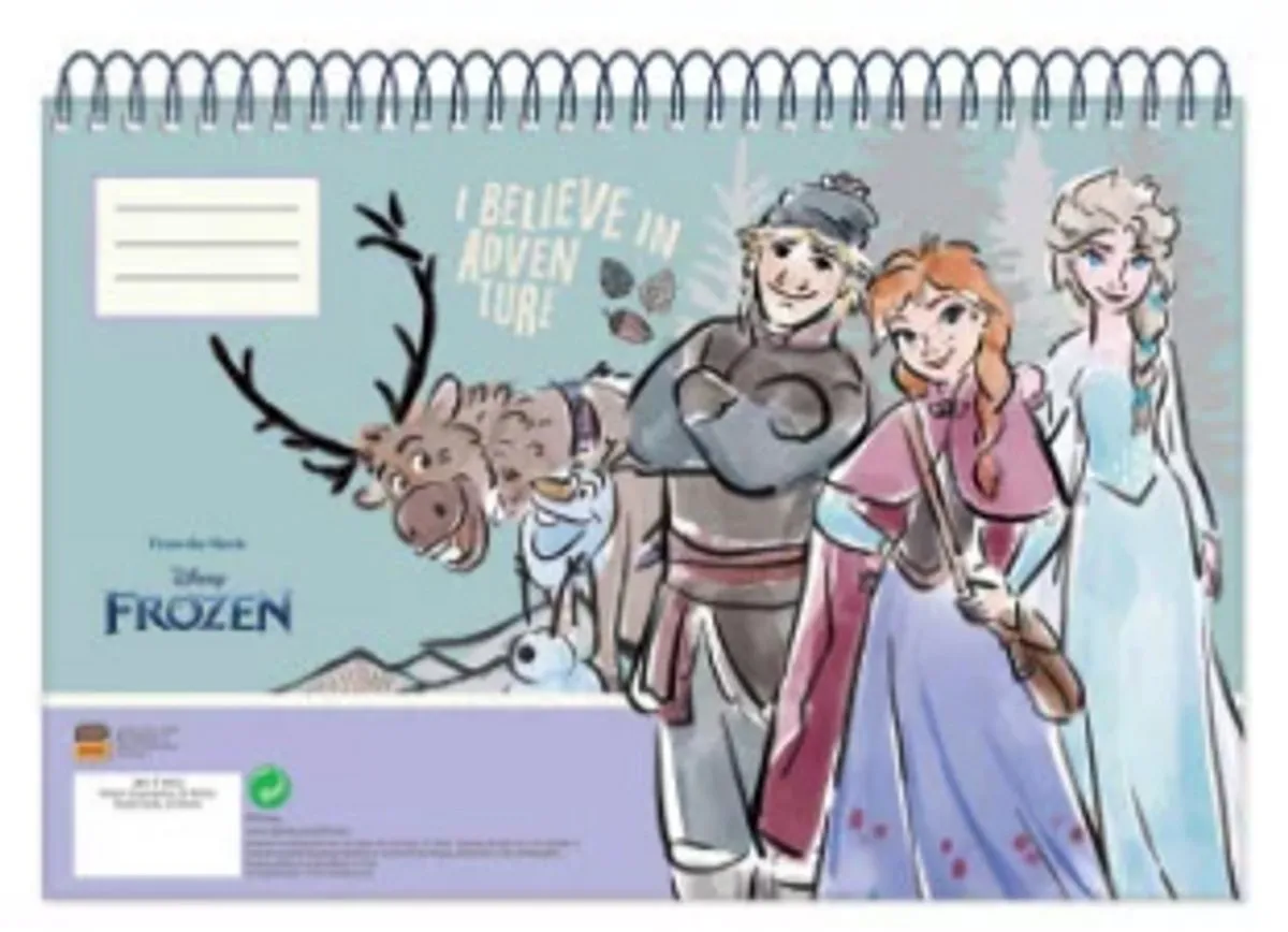 Disney Frozen Adventure A4 Schetsboek