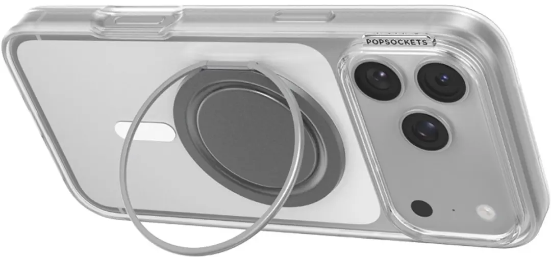 PopSockets PopGrip Low Pro MagSafe - Gunmetal - afbeelding 5 van 5