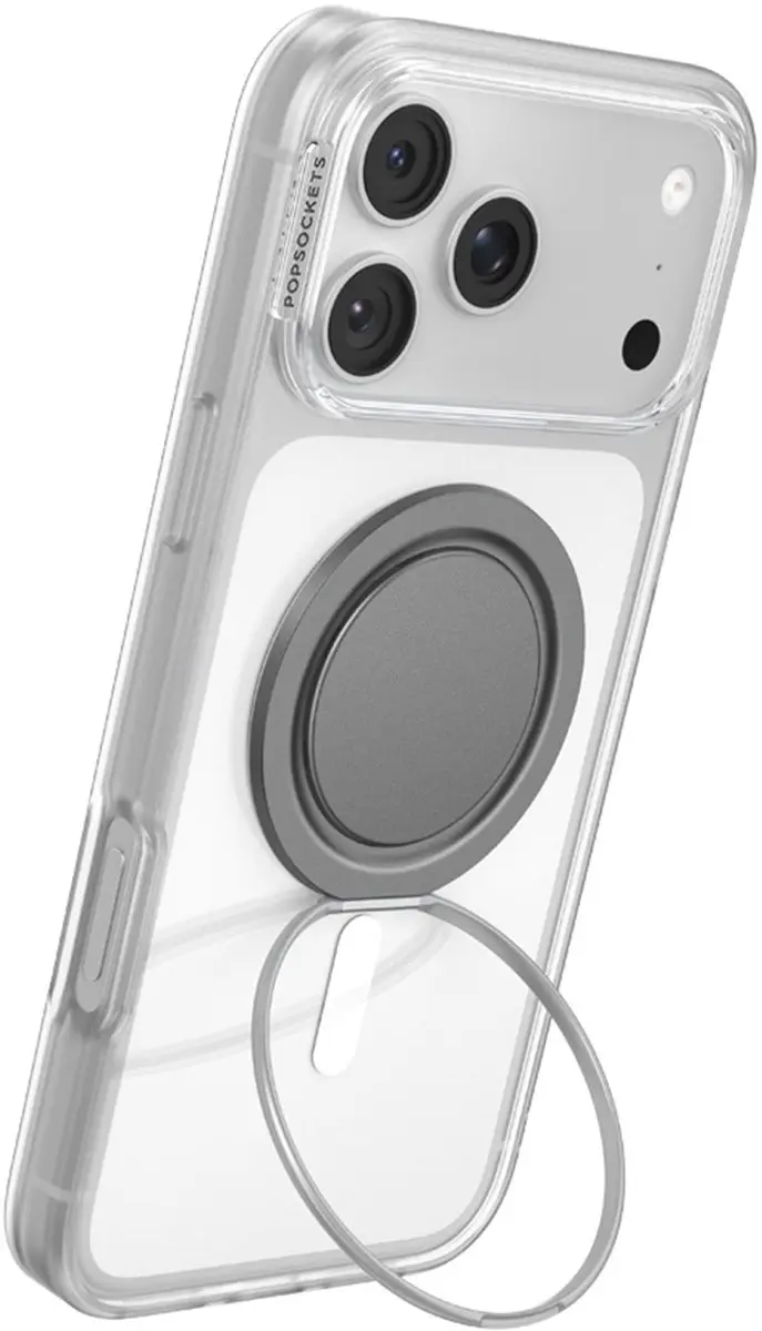 PopSockets PopGrip Low Pro MagSafe - Gunmetal - afbeelding 2 van 5