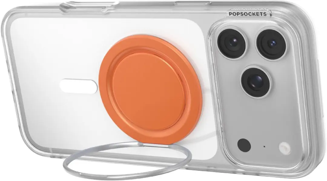 PopSockets PopGrip Low Pro MagSafe - Oranje - afbeelding 5 van 5