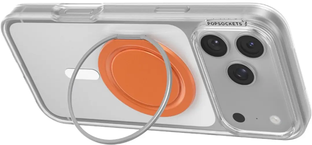 PopSockets PopGrip Low Pro MagSafe - Oranje - afbeelding 4 van 5