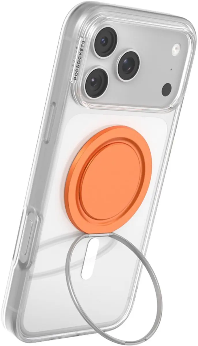 PopSockets PopGrip Low Pro MagSafe - Oranje - afbeelding 3 van 5