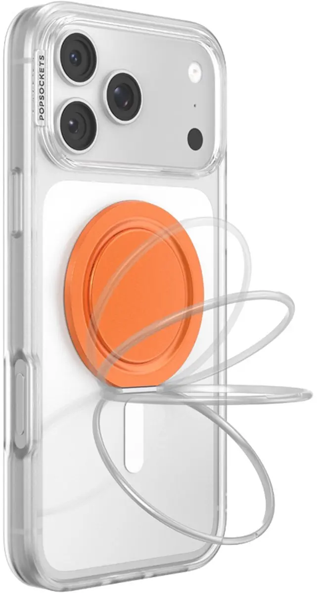 PopSockets PopGrip Low Pro MagSafe - Oranje - afbeelding 2 van 5
