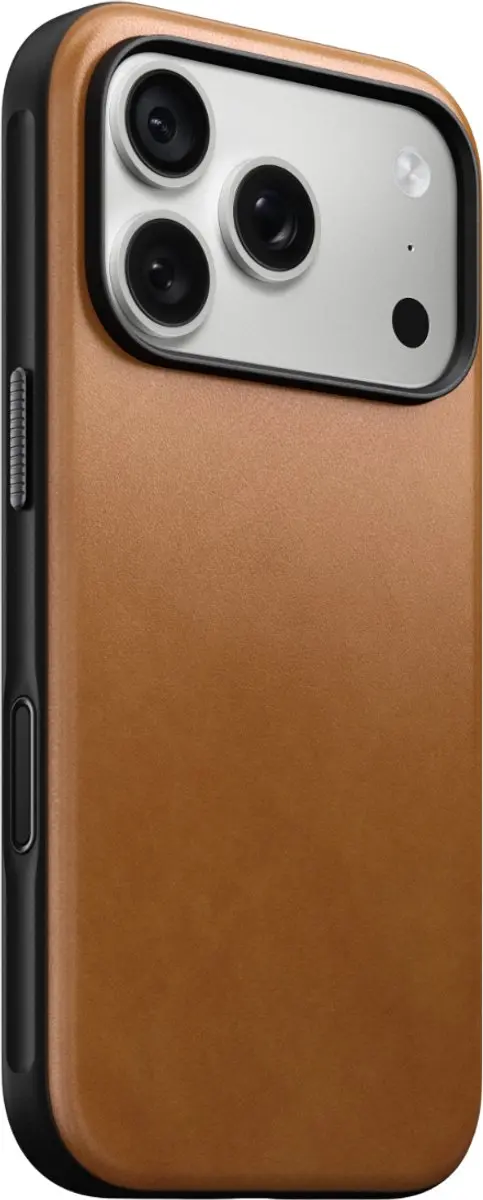 NOMAD Modern Camino Leer Hoesje iPhone 18 Pro