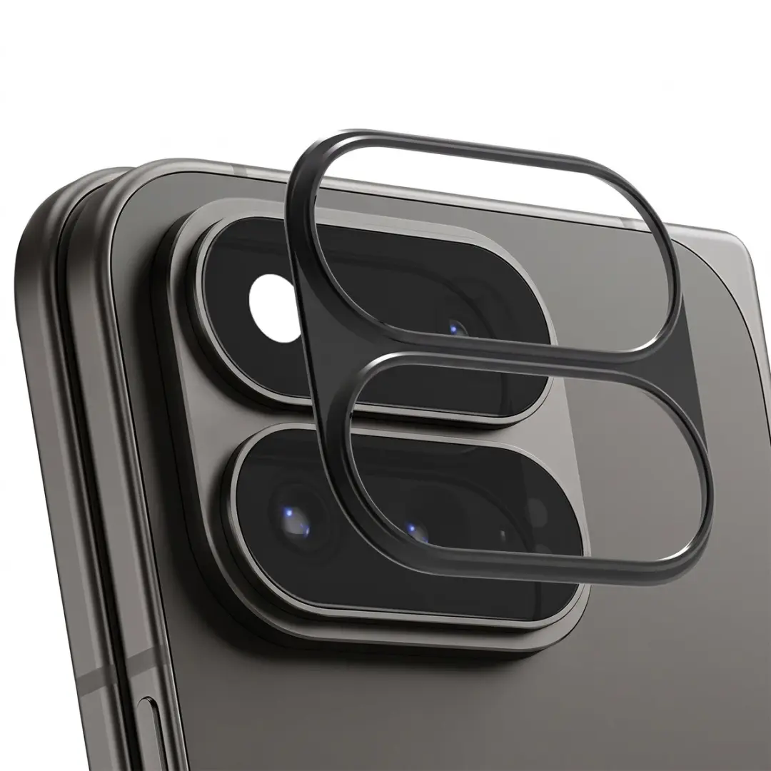 iMak, Camera Lens Protector voor Google Pixel 11 Pro Fold Schokbestendig Metaal,