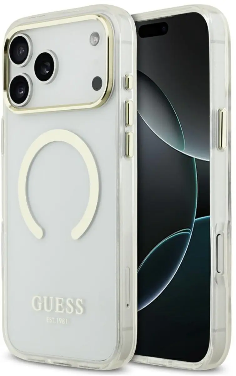 Guess Metal Outline MagSafe Hoes