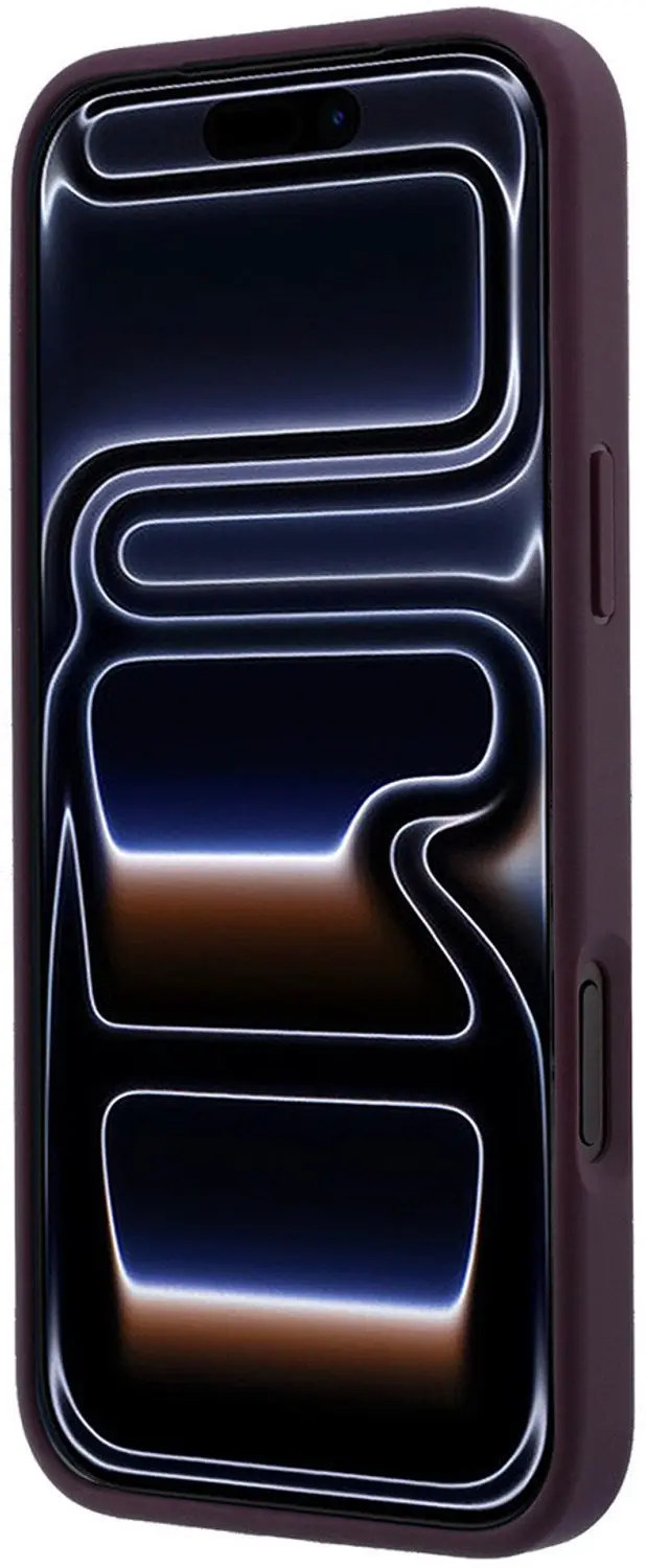 Lacoste Petit Pique MagSafe Hoesje - iPhone 18/17 Pro Max - Bordeauxrood - afbeelding 5 van 6