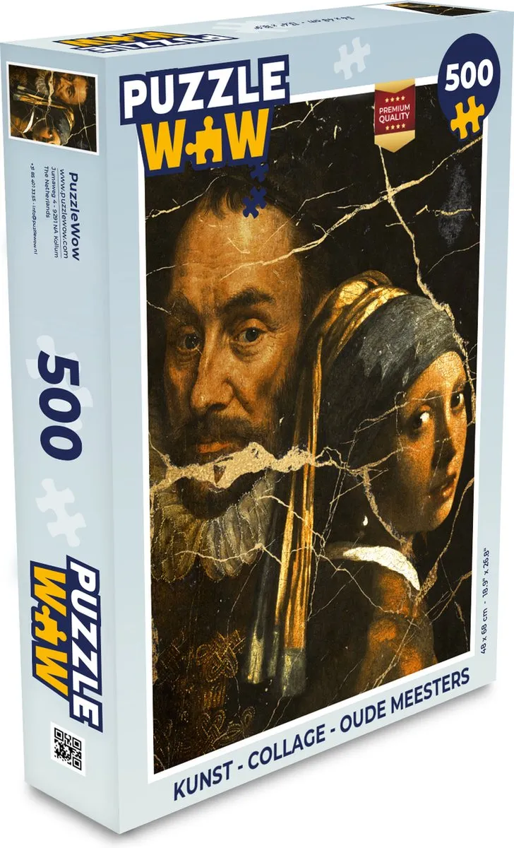 PuzzleWow Oude Meesters Legpuzzel 500 Stuks