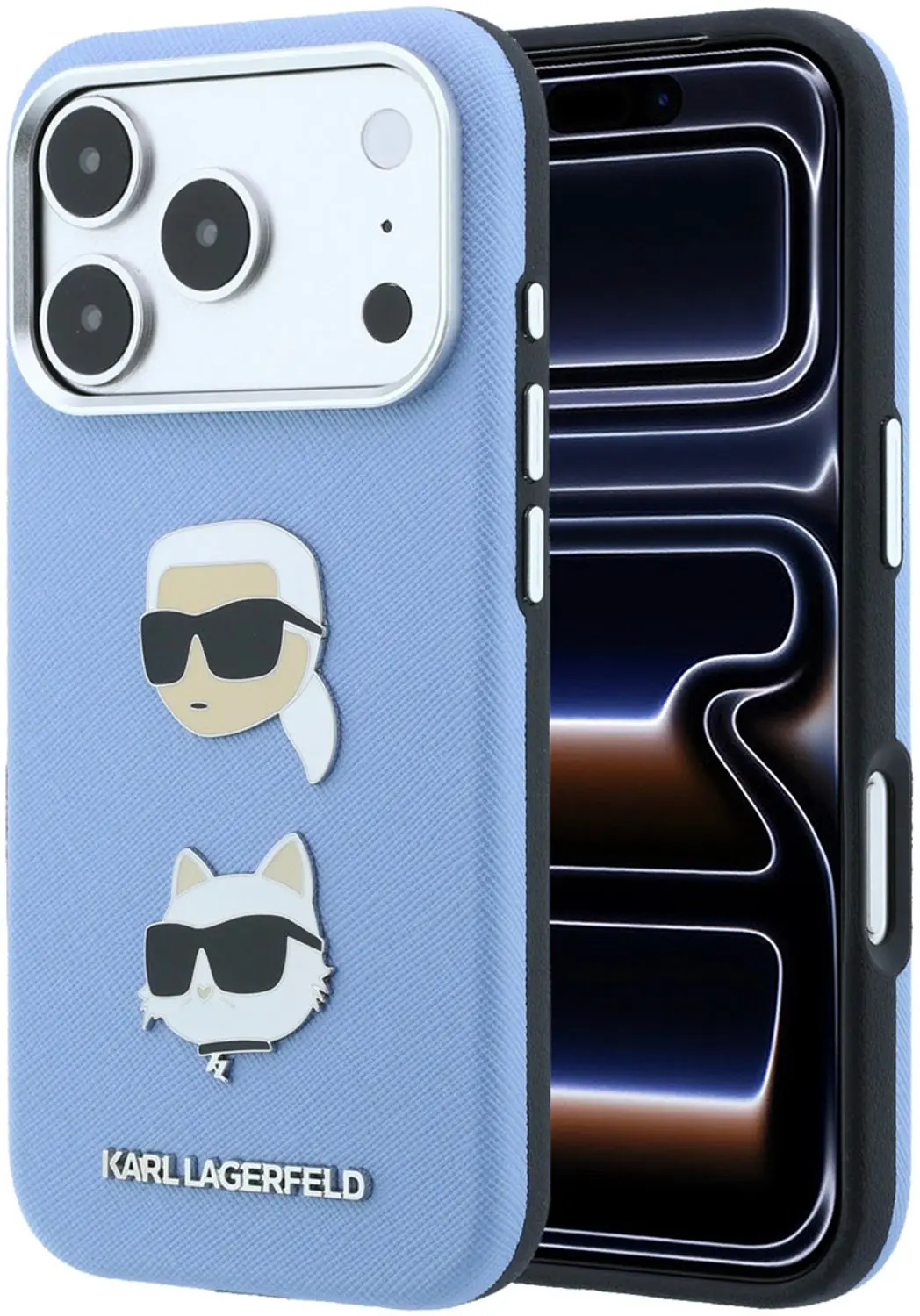 Karl Lagerfeld Saffiano Hoesje iPhone 18 Pro Max