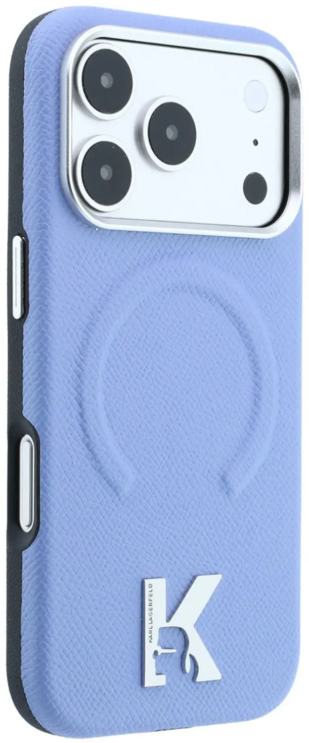 Karl Lagerfeld KF003260 iPhonehoesje MagSafe - Lichtblauw - afbeelding 4 van 6
