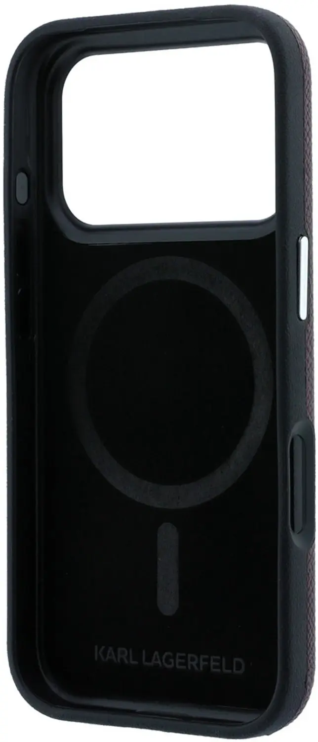 Karl Lagerfeld KF003261 iPhone 18 Pro Hoesje - Bordeauxrood - afbeelding 4 van 6