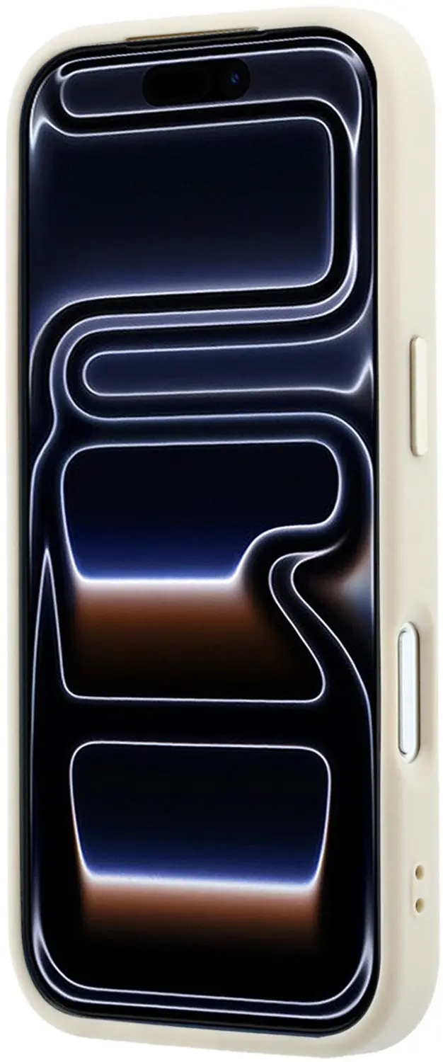 Guess Saffiano Hoesje iPhone 18 Pro - Beige - afbeelding 2 van 6