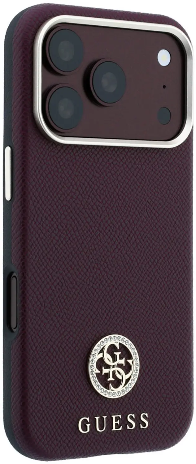 Guess Bordeauxrood Hoesje iPhone 18 Pro - MagSafe - afbeelding 5 van 6
