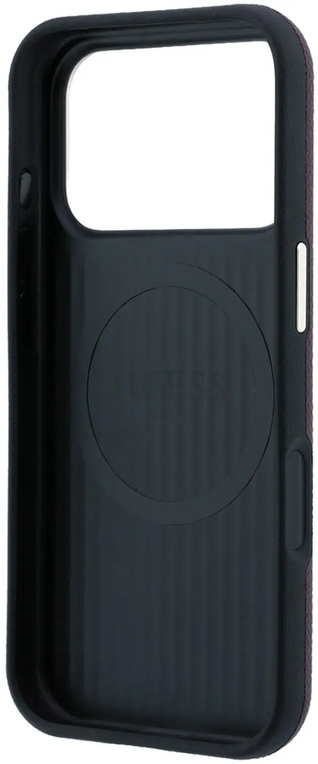 Guess MagSafe Hoesje iPhone 18/17 Pro Max - Bordeauxrood - afbeelding 6 van 6