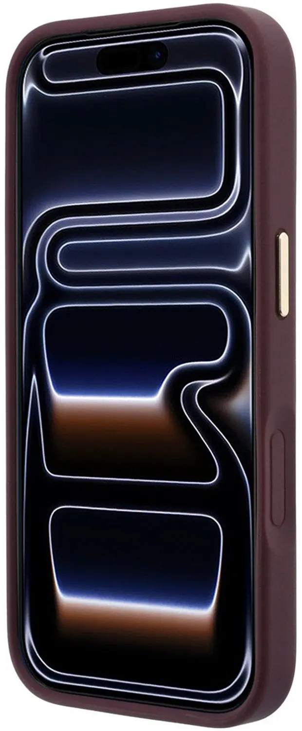 Guess Bordeauxrood MagSafe-hoesje iPhone 18/17 Pro Max - afbeelding 4 van 6