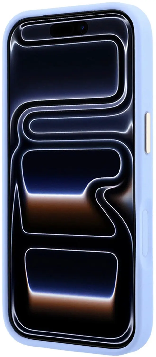 Guess Peony 4G MagSafe iPhone 18 Pro - Lichtblauw - afbeelding 4 van 6