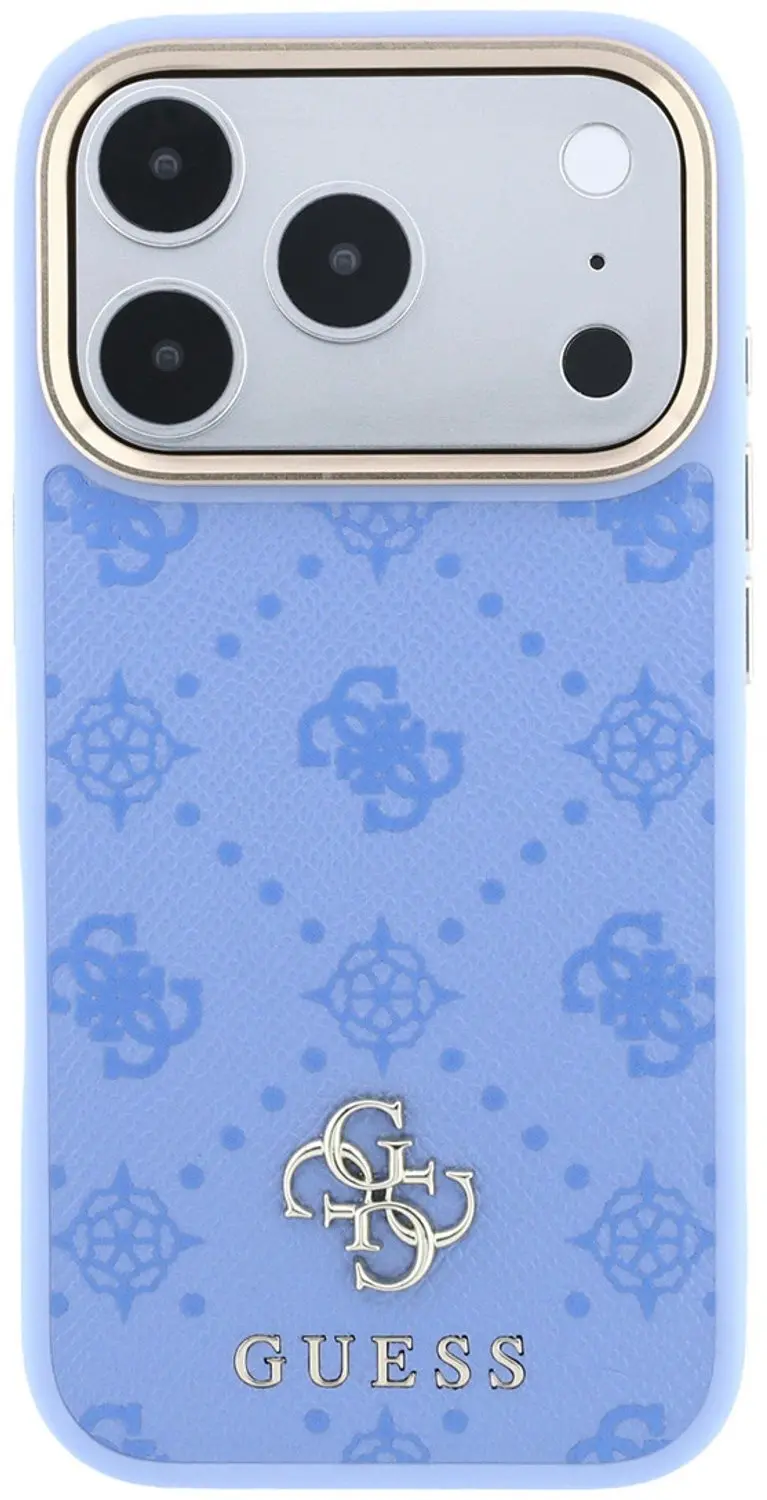 Guess Peony MagSafe Hoesje Lichtblauw - iPhone 18/17 Pro Max - afbeelding 6 van 6