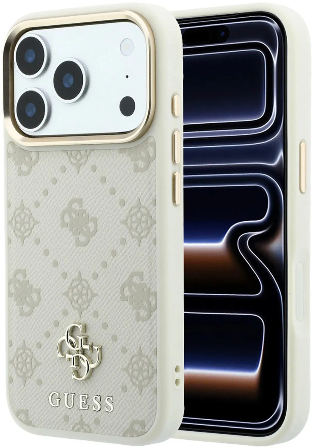 Guess MagSafe Hoesje iPhone 18/17 Pro Max - Beige - afbeelding 2 van 6