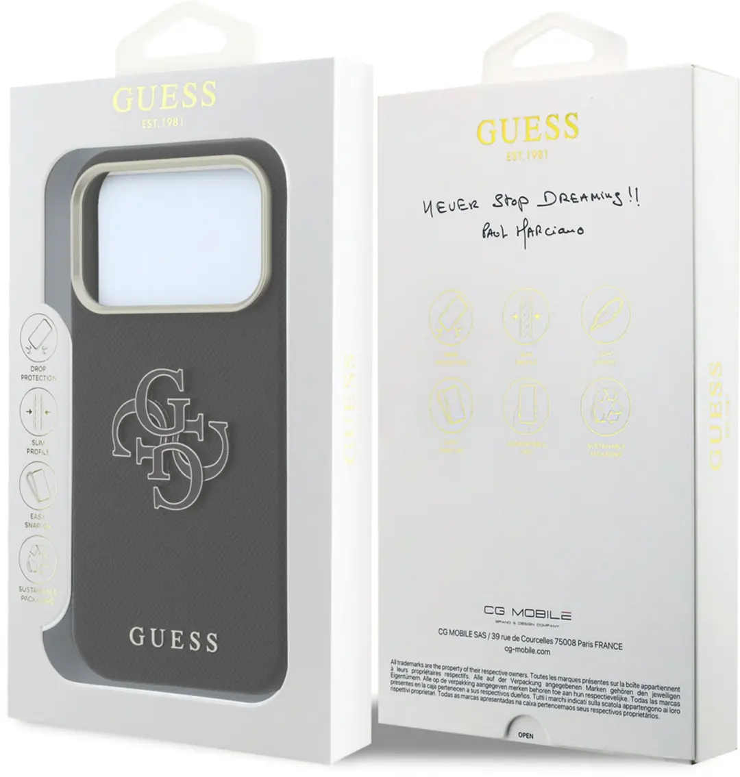 Guess Hoesje iPhone 18 Pro Max 17 Pro Max - Zwart - afbeelding 5 van 6