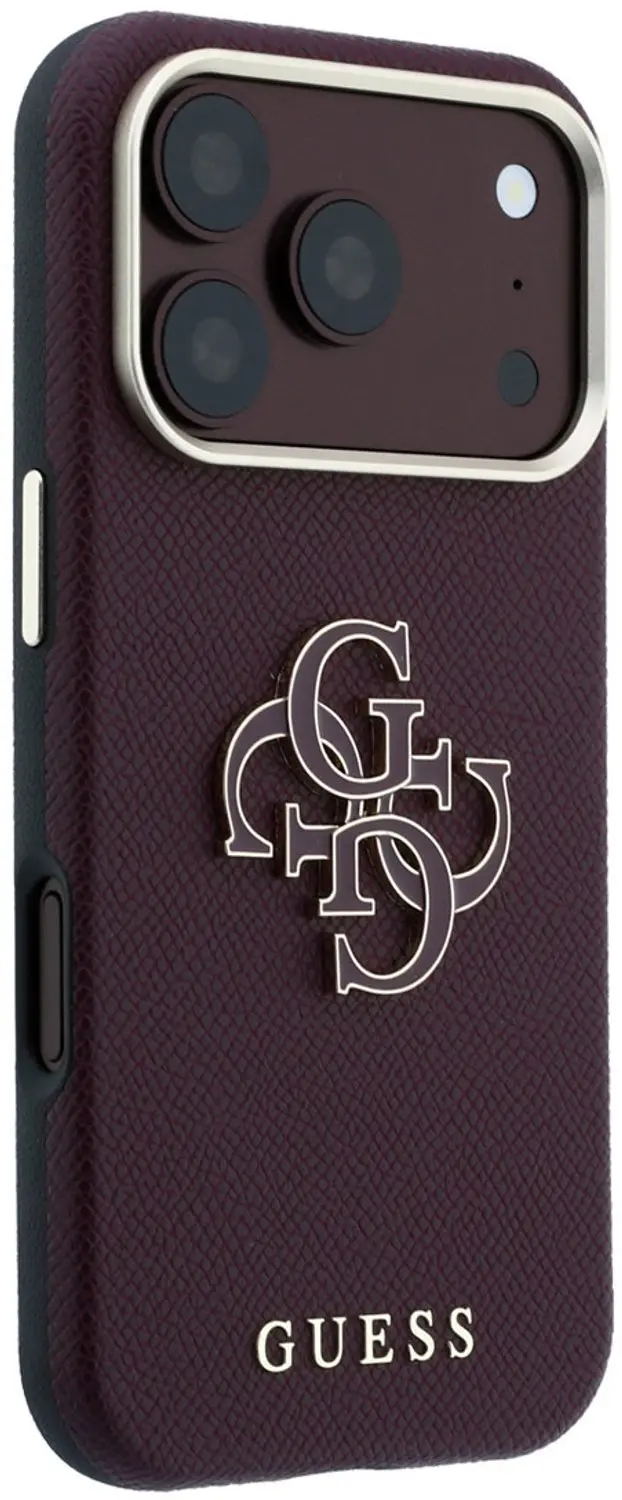 Guess iPhone 18 Pro Hoesje - Bordeauxrood - afbeelding 4 van 6