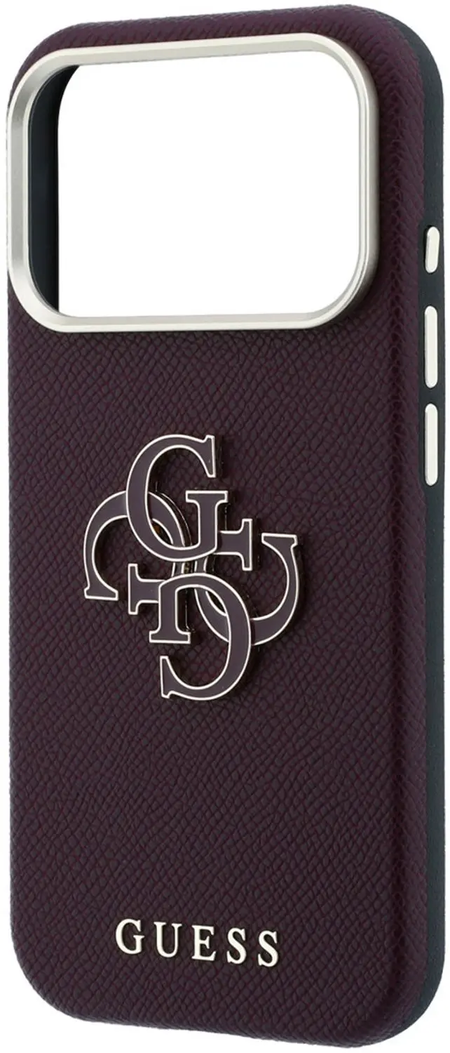 Guess Hoesje iPhone 18 Pro Max - Bordeauxrood - afbeelding 4 van 6