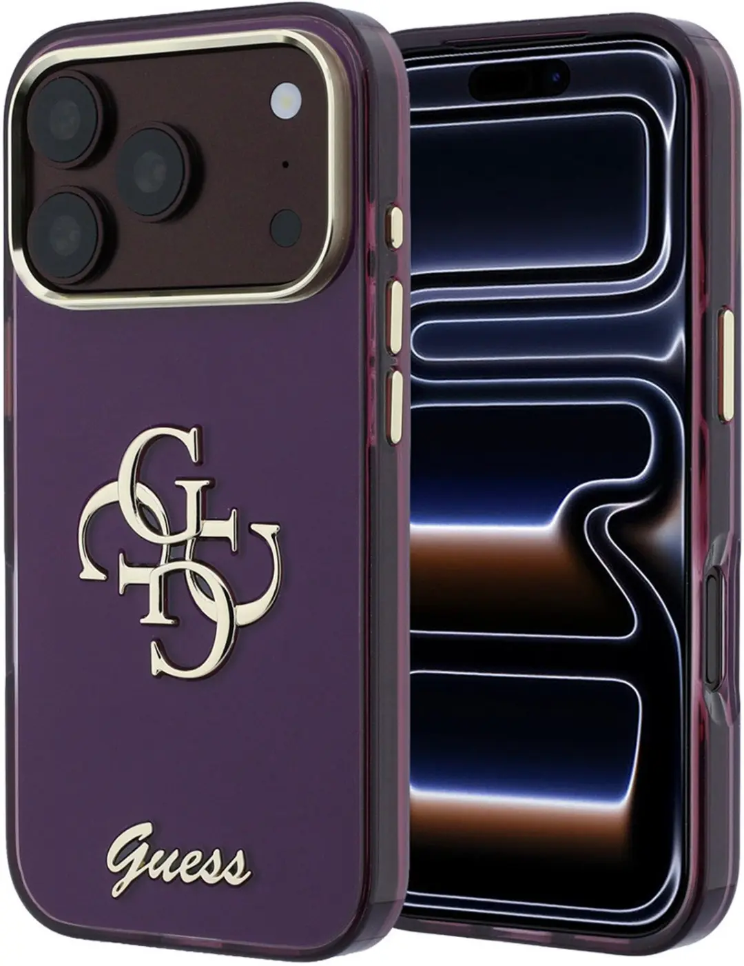 Guess IML 4G Script Metal iPhone 18 Pro Max