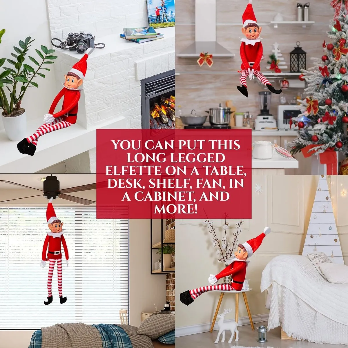 Topknuffels The Naughty Elf Pluche Knuffel 30cm - The Naughty Elf Meisje