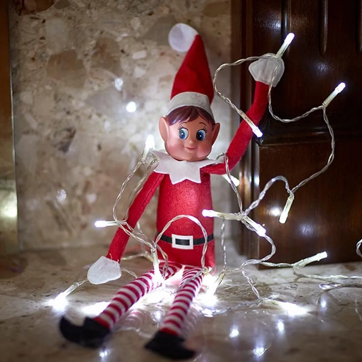 Topknuffels The Naughty Elf Pluche Knuffel 30cm - The Naughty Elf Meisje